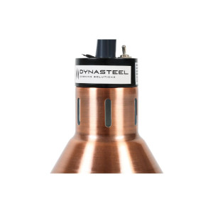 Conical Copper Heated Lamp Dynasteel - Optimal food preservation