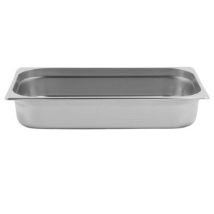 Bac Gastronorme GN 1/1 Inox - 14 L, Profondeur 100 mm