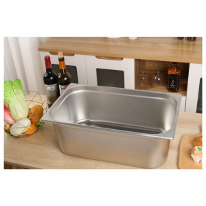 Bac Gastronorme GN 1/1 Inox 28L - Profondeur 200 mm | Dynasteel