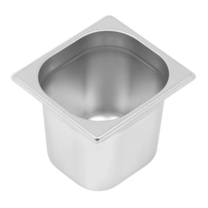 Bac Gastro GN 1/6 Inox - Βάθος 150 mm - 2,4 L - Dynasteel