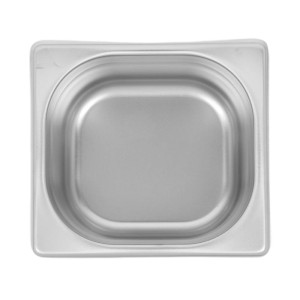 Bac Gastro GN 1/6 Inox - Βάθος 100 mm - 1,6 L - Dynasteel