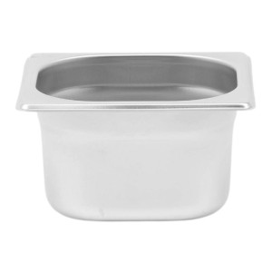 Bac Gastro GN 1/6 Inox - Βάθος 100 mm - 1,6 L - Dynasteel