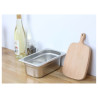 Gastronorm container GN 1/4 - 2.8 L - H 100 mm - Dynasteel