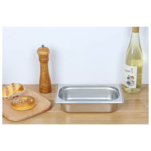 Bac Gastro GN 1/4 Inox - Βάθος 65 mm - 1,8 L - Dynasteel