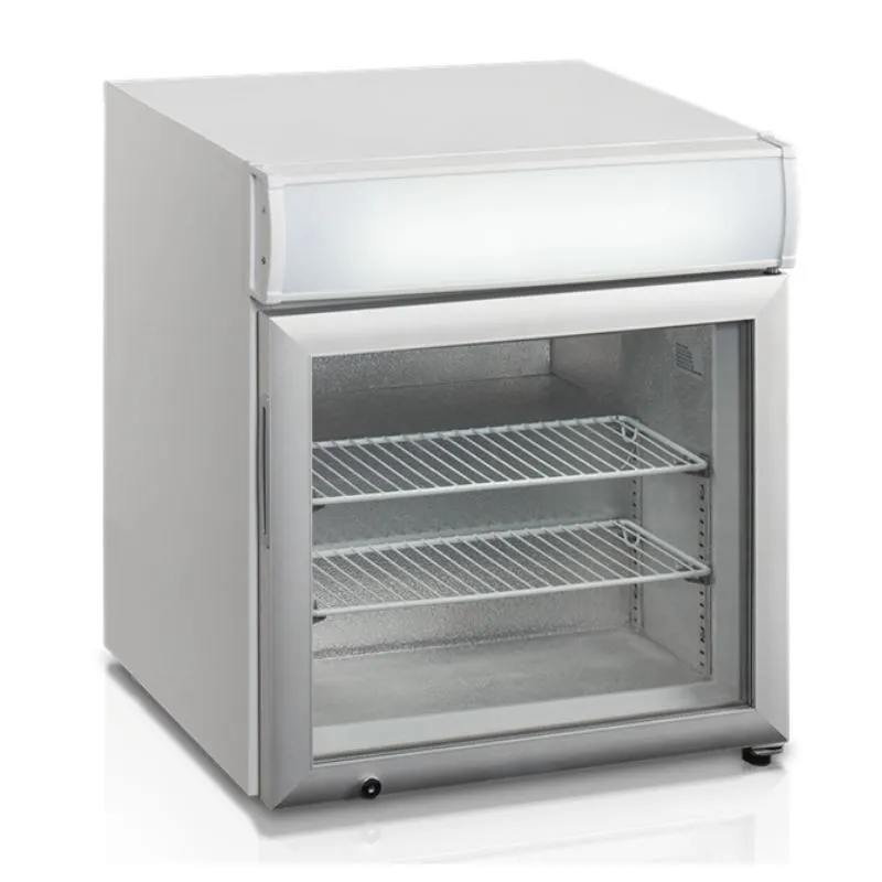 Καταψύκτης Table Top Λευκός 1 Πόρτα με Τζάμι - 48 L