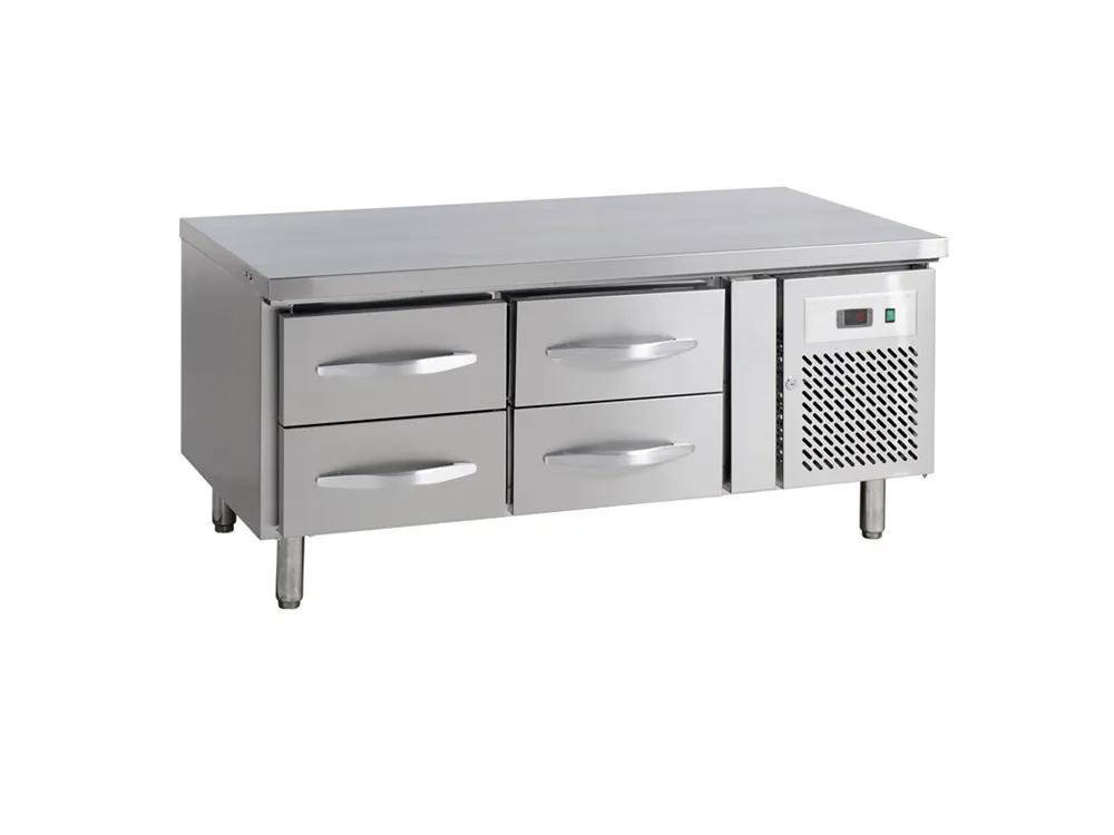Θετική Ψυγείο Βάσης GN 1/1 - 170 L - 4 Συρτάρια