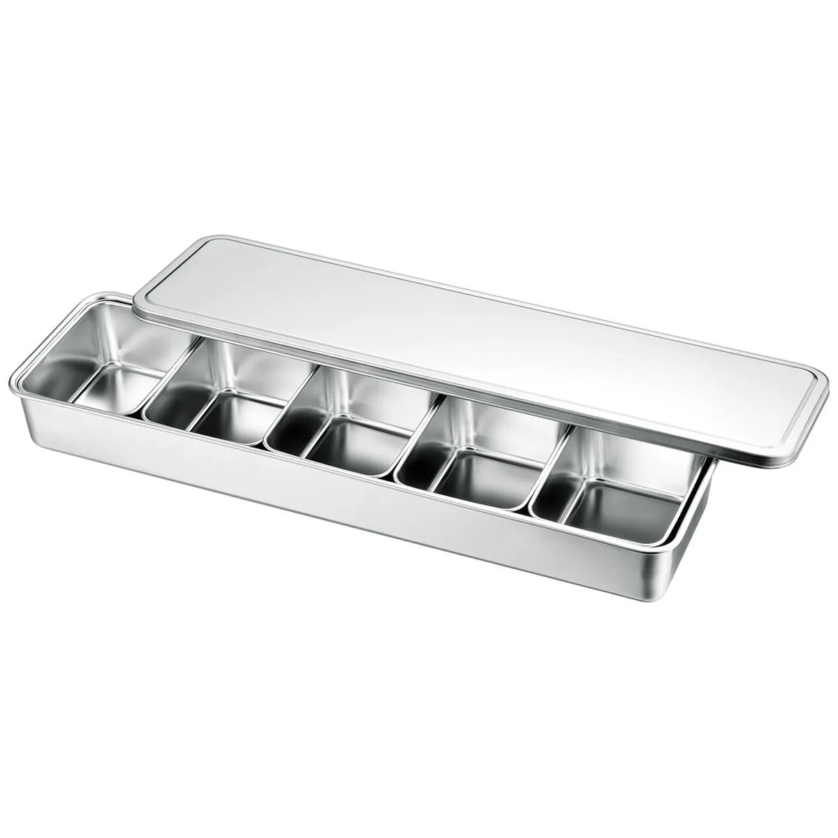 Ιαπωνικό κουτί με 5 δοχεία - 224 x 149 x 63 mm