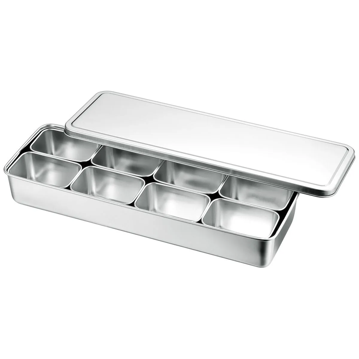 Ιαπωνικό κουτί με 8 δοχεία - 432 x 148 x 63 mm