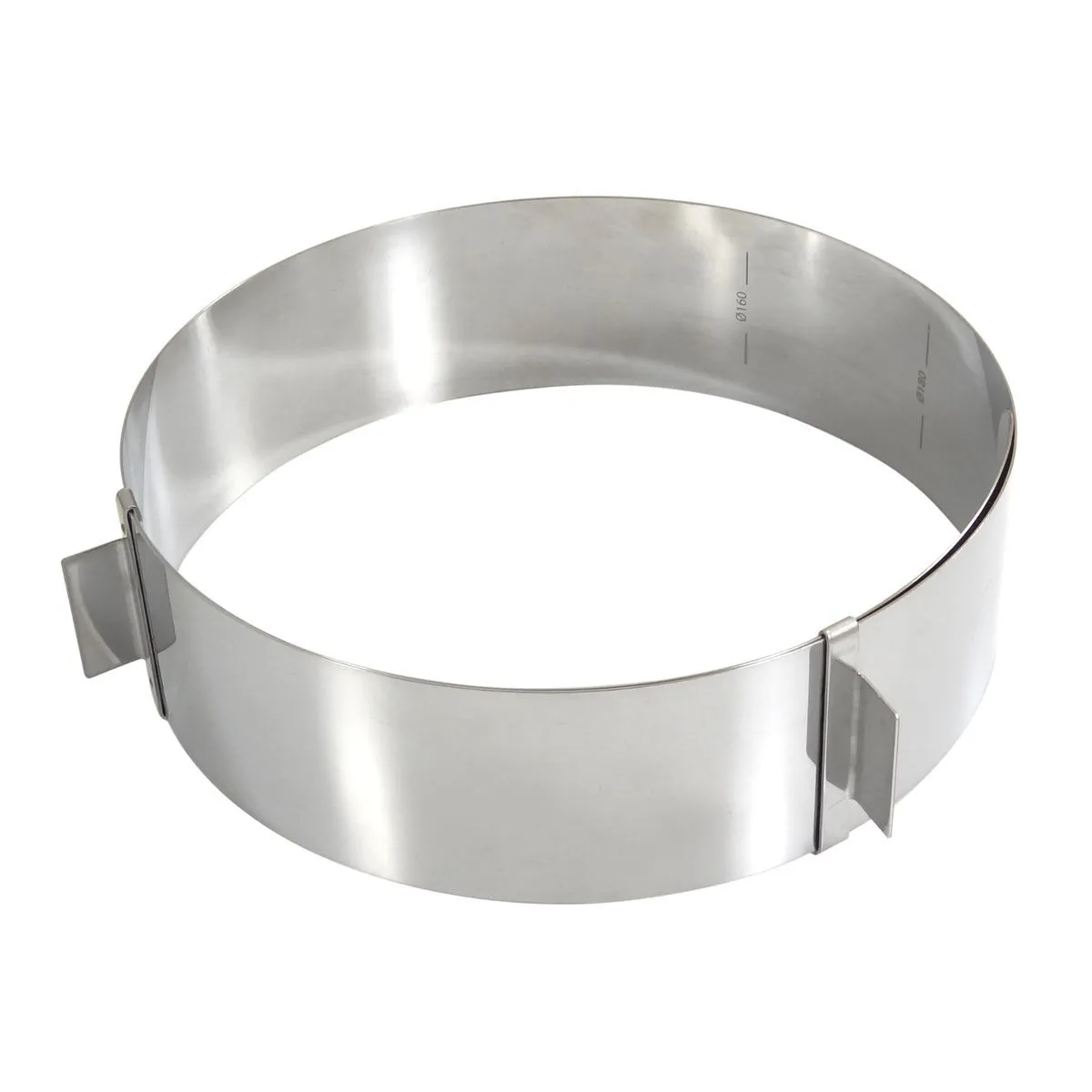 Ρυθμιζόμενος Κύκλος Inox από ⌀ 160 έως 280 mm