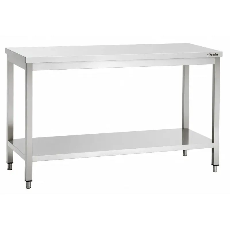 Τραπέζι Inox - Μ 1200 x Π 600 mm