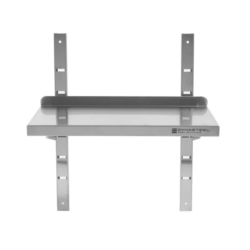 Ράφι Τοίχου από Ανοξείδωτο Ατσάλι - Μ 600 x Π 300 mm