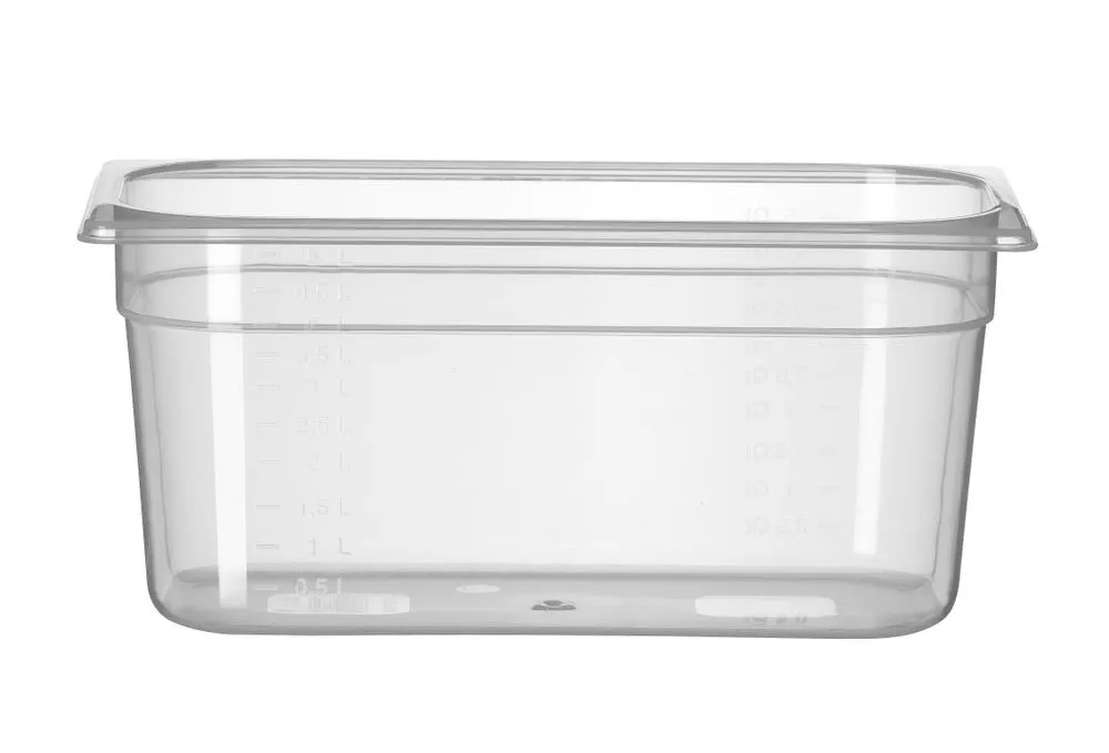 Δοχείο Gastronorm GN 1/3 από πολυπροπυλένιο - Βάθος 150 χιλιοστά - 5,7 L