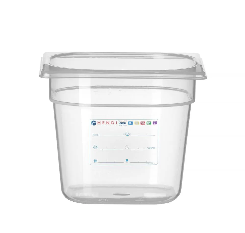 Κουτί Αποθήκευσης Gastronorm GN 1/6 - 2,4 L - Υ 150 χιλ.