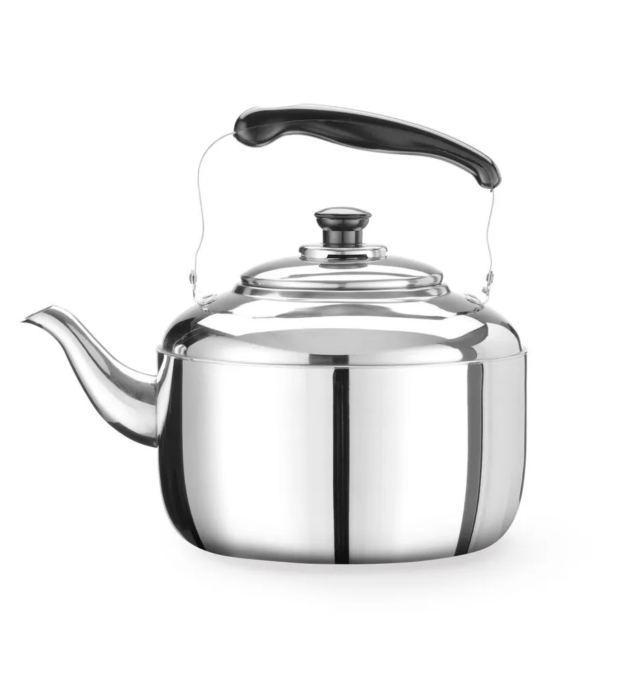 Βραστήρας από ανοξείδωτο χάλυβα με καπάκι - 6 L