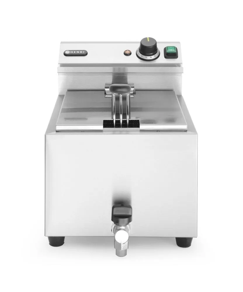 Φριτέζα Mastercook Profil Line με Βαλβίδα Αποστράγγισης - 8 L