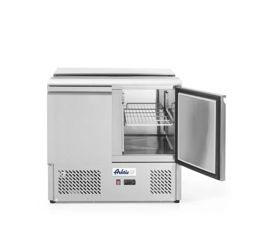 Ψυκτικός Πάγκος Σαλάτας 2 Πόρτες - 300 L - 2 Λεκάνες GN 1/1 και 3 Λεκάνες GN 1/6