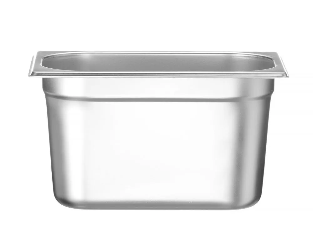 Λεκάνη Gastronorm GN 1/4 Ανοξείδωτη - Βάθος 150 mm - 4 L