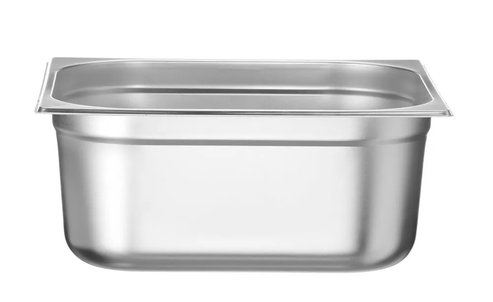 Δοχείο Gastronorm GN 2/3 από ανοξείδωτο χάλυβα - Βάθος 150 χιλιοστά - 13 L