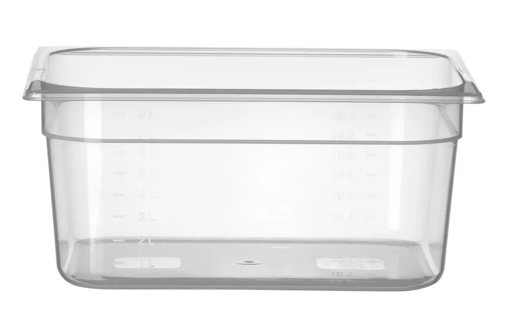 Δοχείο Gastronorm GN 1/2 με κλίμακα ανά 150 χιλιοστά - Χωρητικότητα 9,5 λίτρα