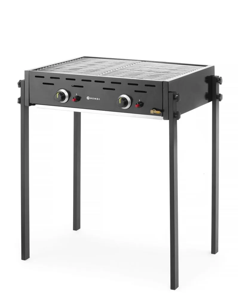 Ψησταριά με 2 καυστήρες αερίου Grill