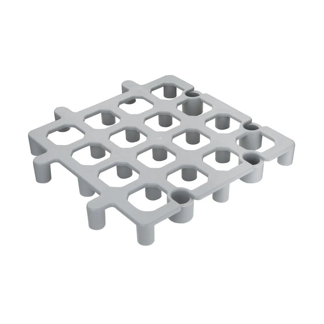 Γκρι δαπέδωμα - 335 x 335 χιλιοστά - Σετ των 2