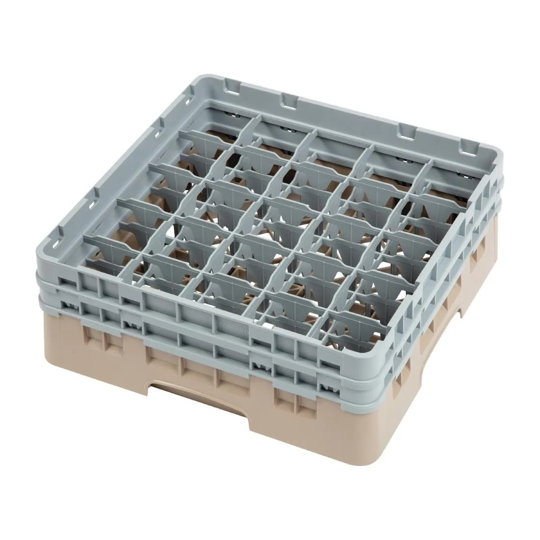 Θήκη για ποτήρια 25 θέσεων Camrack Μπεζ Ύψος - Π 500 x B 500 χιλ.