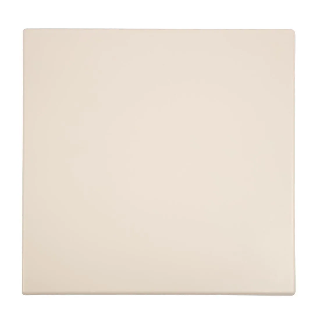 Τετράγωνη λευκή τραπεζαρία - Μ 600 x Π 600mm