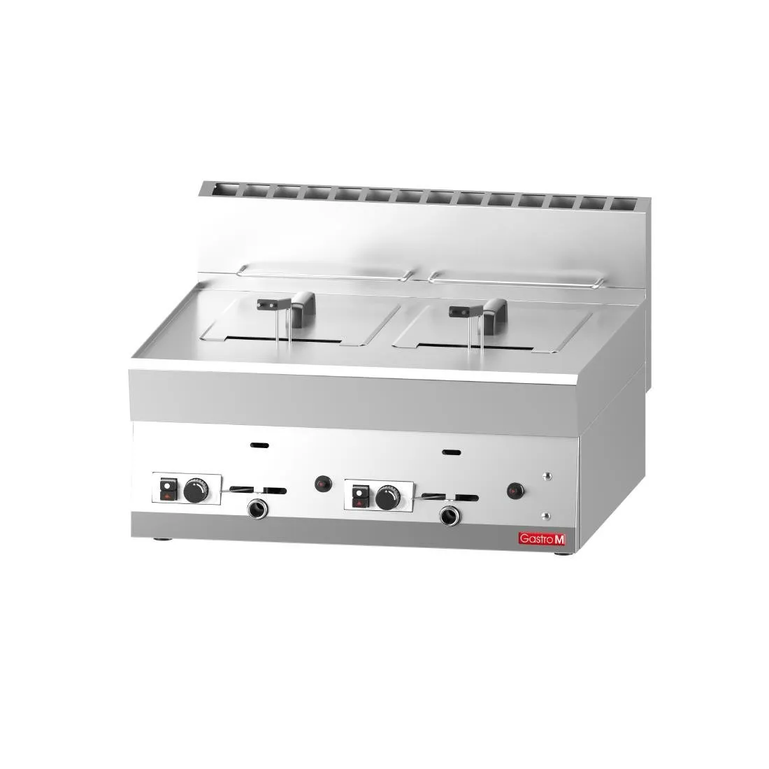 Φριτέζα Αερίου 2 x 8L - Π 650 χιλ.