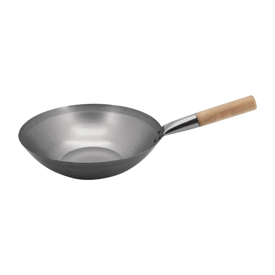 Σκεύος Wok από μαλακό ατσάλι - 33 εκ.