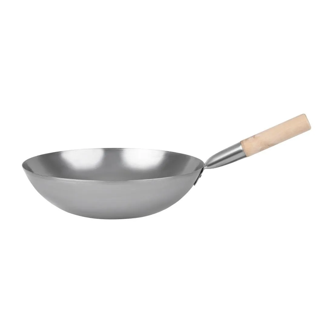 Σκεύος Wok από μαλακό ατσάλι - 35,6 εκ.