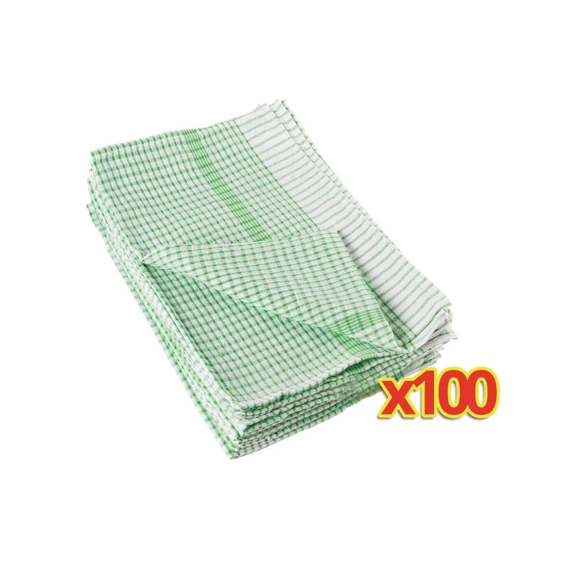 Πακέτο με 100 πράσινα πανάκια
