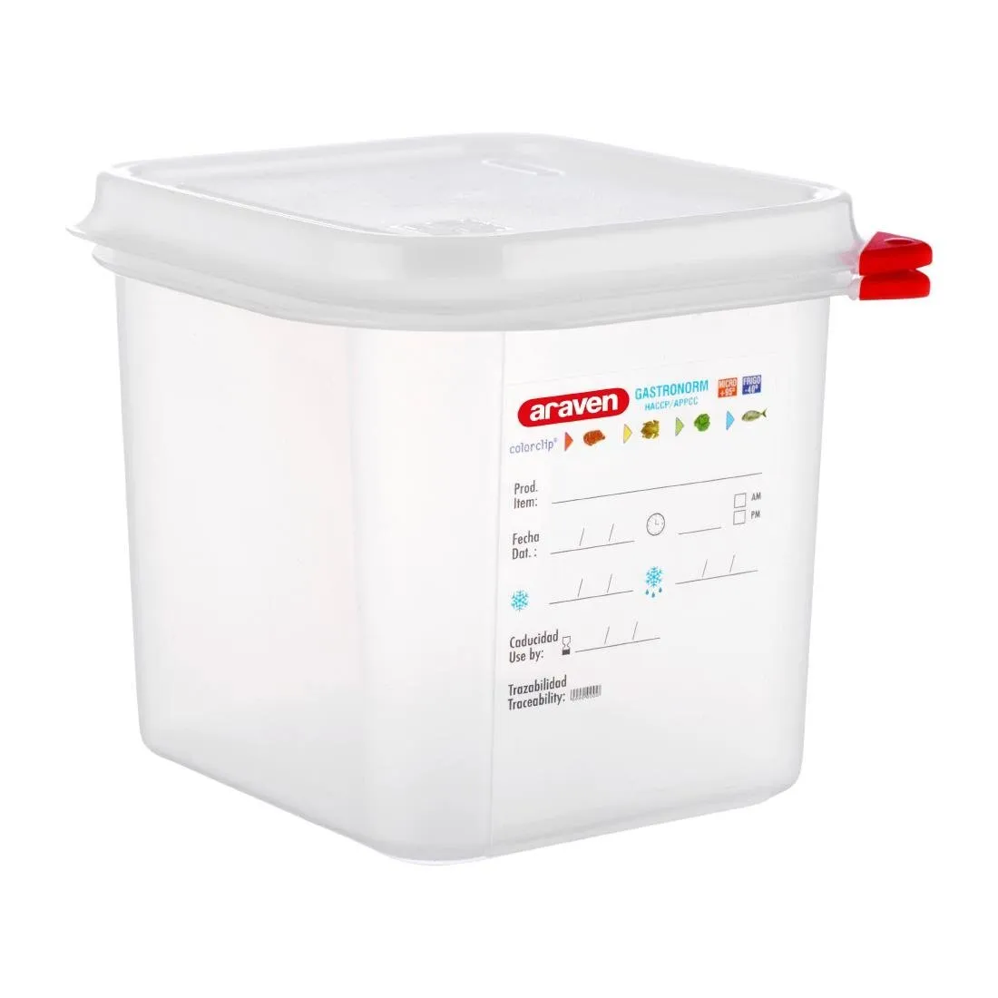 Τροφοδοτικό κουτί Gn 1/6 2,6L - Πακέτο 4