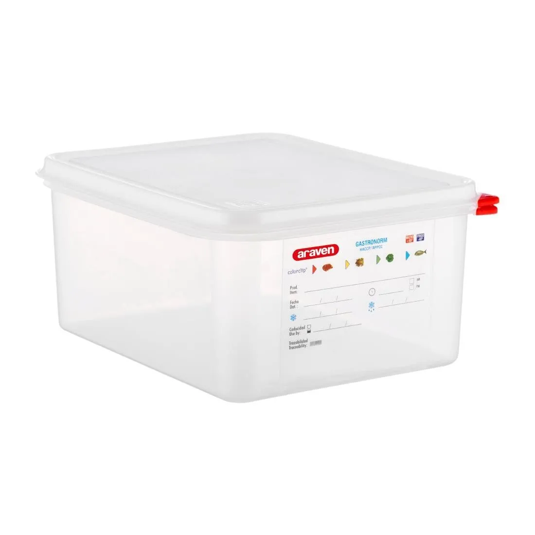 Δοχείο τροφίμων GN 1/2 10L