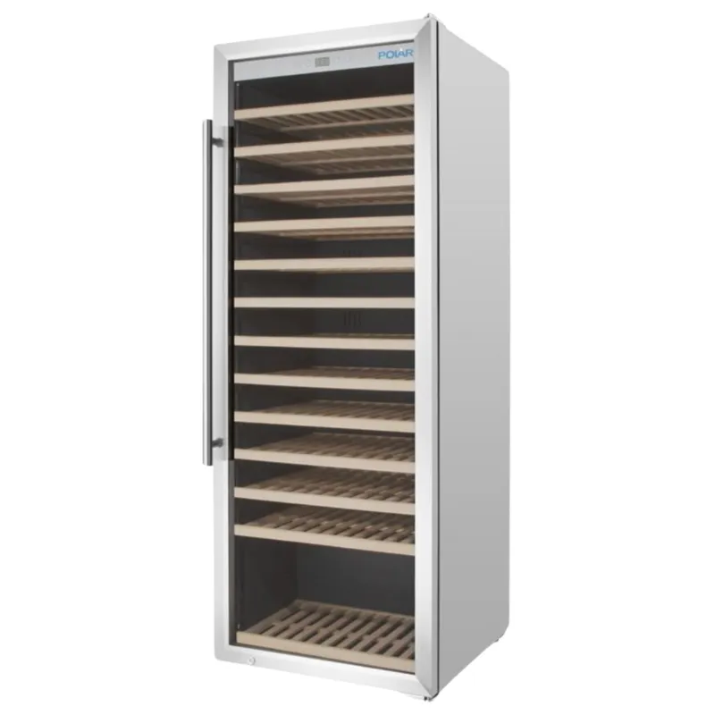 Κάβα Κρασιού Inox - 118 μπουκάλια
