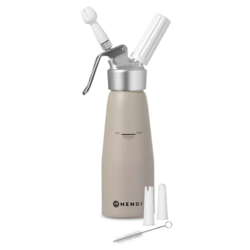 Σιφόν για σαντιγί Taupe - 0,5 L