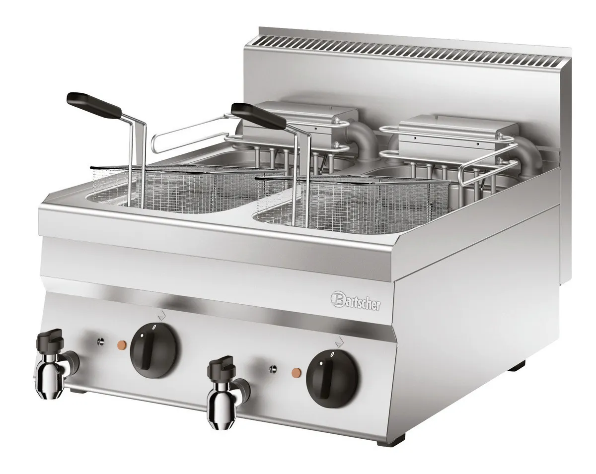 Ηλεκτρική Φριτέζα Επιτραπέζια - Σειρά 650 - 2 x 10 L