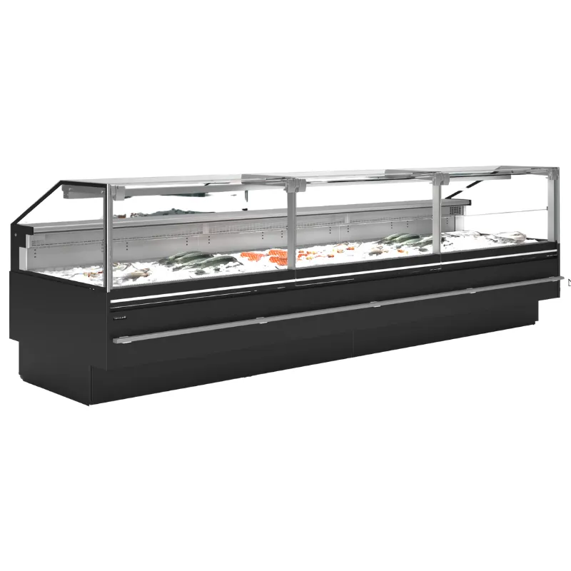 Βιτρίνα Υπηρεσίας Premium για Φρέσκο Ψάρι - 1000 W
