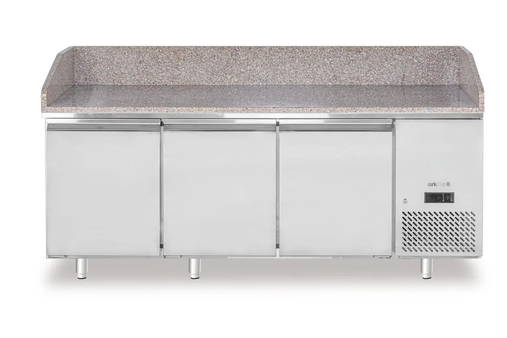 Πάγκος Πίτσας GN 1/1 - 3 Πόρτες - 375 L