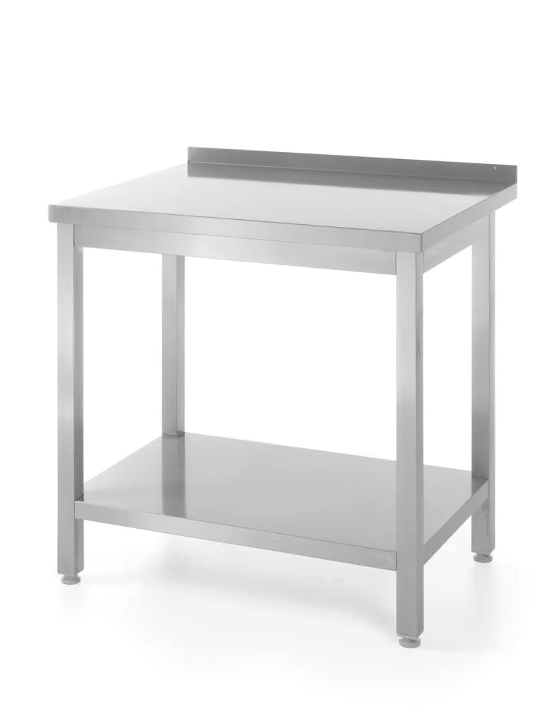 Επιτοίχιο Τραπέζι Profi Line με Ράφι - Μ 800 x Π 600 mm