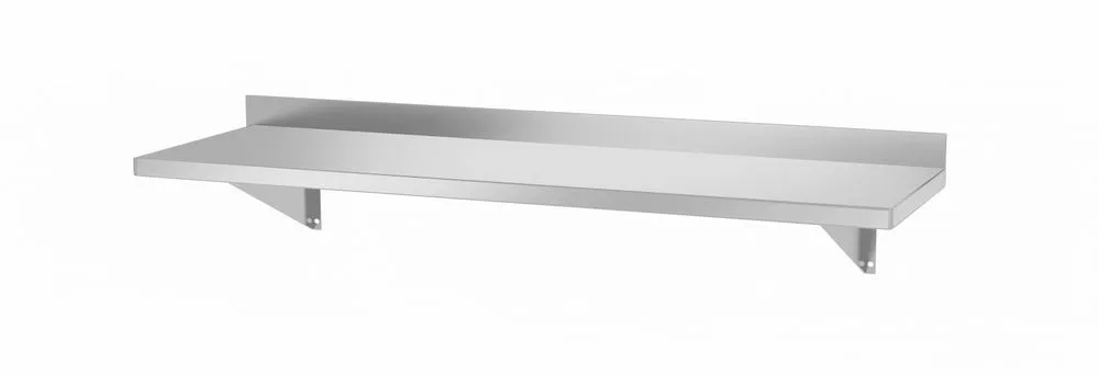 Ράφι Τοίχου με 2 Υποστηρίγματα - Μ 1000 x 300 mm
