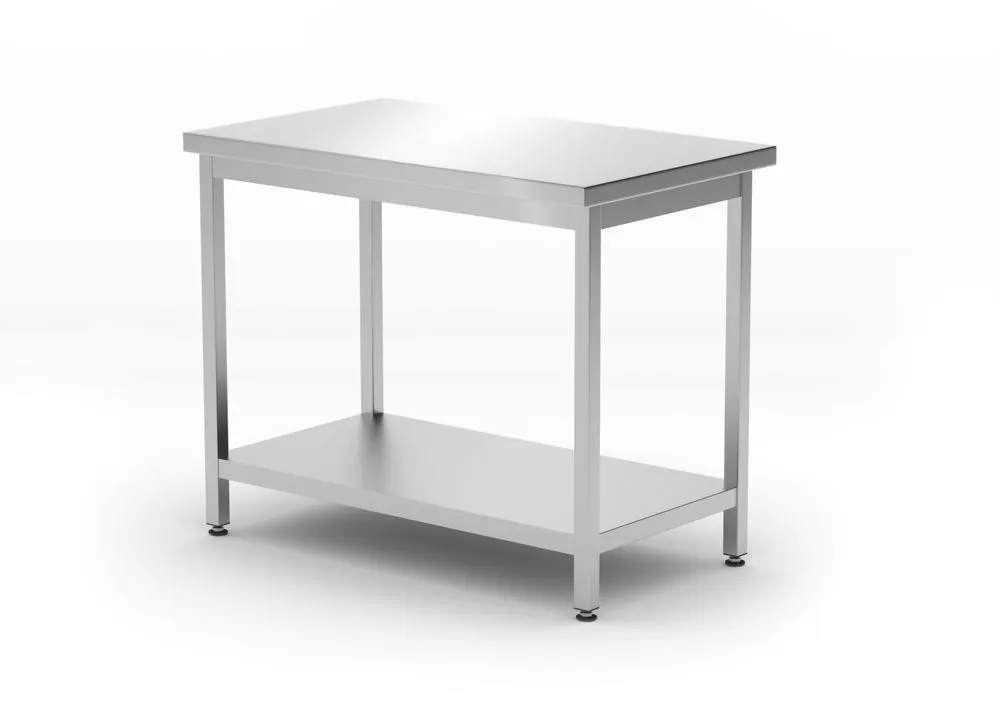Κεντρικός Πάγκος Εργασίας Kitchen Line με Ράφι - Β 600 x Μ 1000 mm