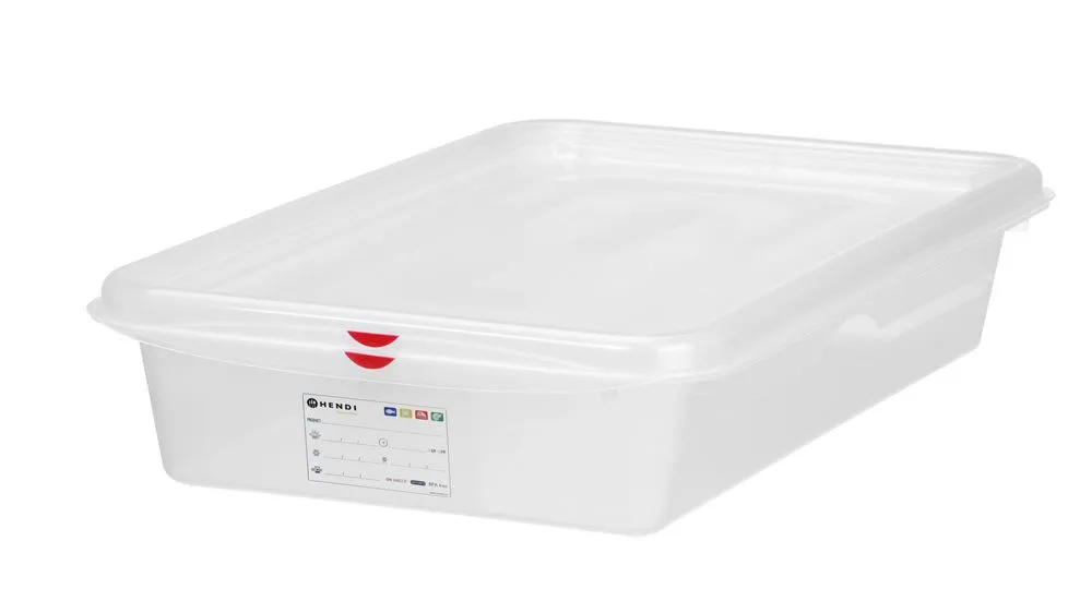 Λεκάνη GN 2/3 Διαφανής από PP - 9 L