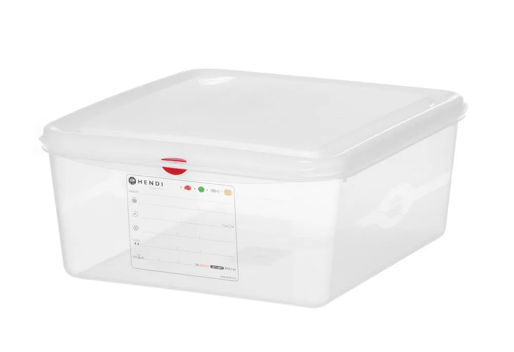 Λεκάνη GN 2/3 Διαφανής από PP - 13,5 L