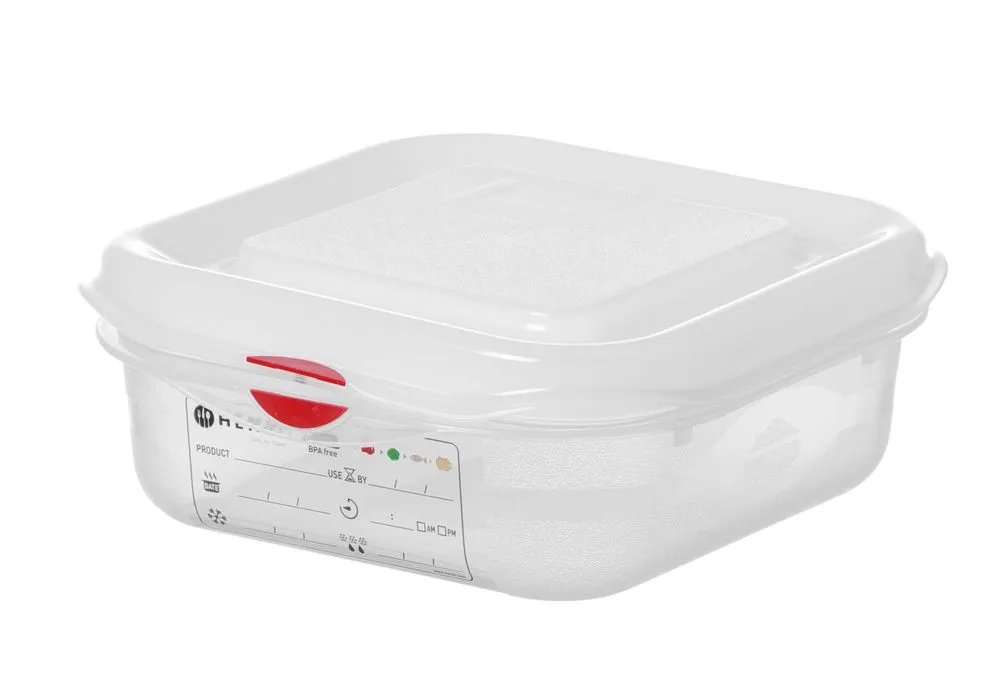 Λεκάνη GN 1/6 Διαφανής από PP - 1,1 L