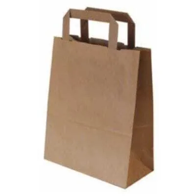 Sac Cabas en Kraft - 10 L - Lot de 250