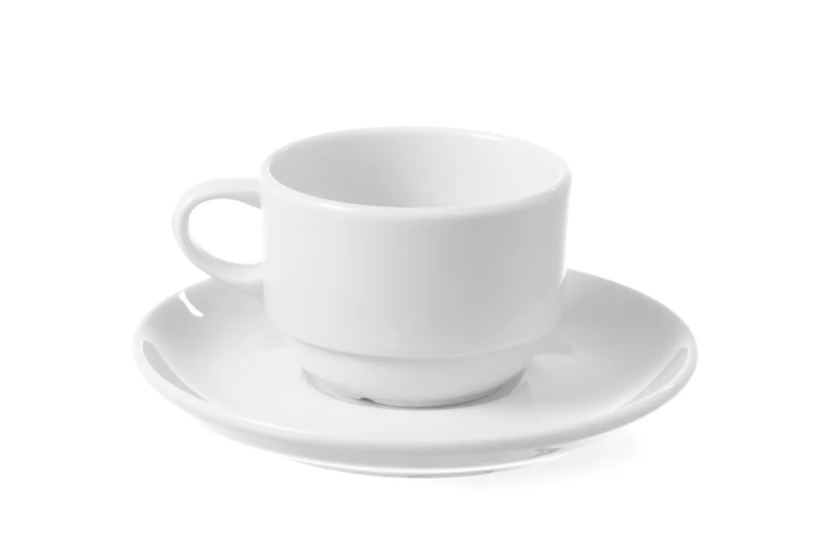 Soucoupe en Porcelaine - 83 mm de Diamètre