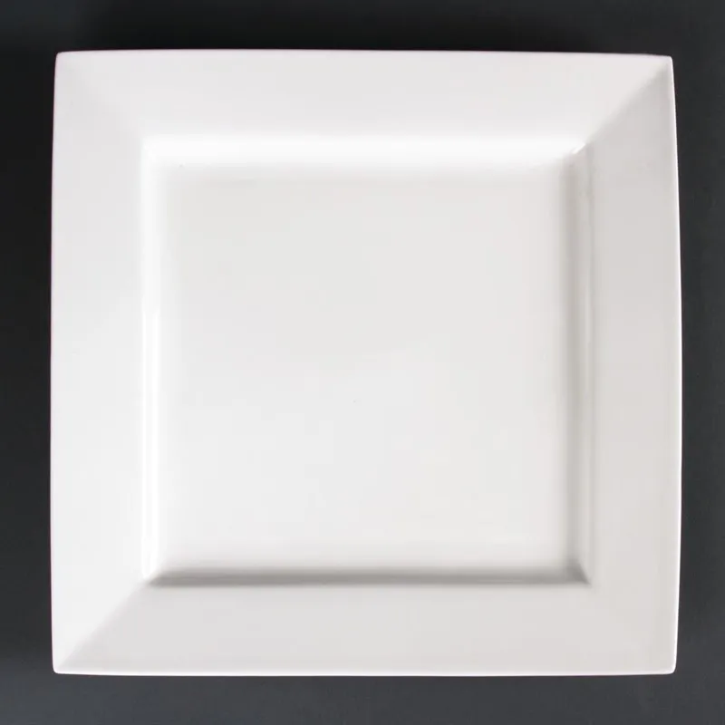 Assiette Carrée 265 Mm - Lot De 4