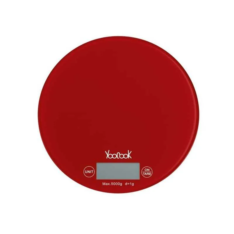 Balance Electronique Ronde - Verre Portée 5 Kg