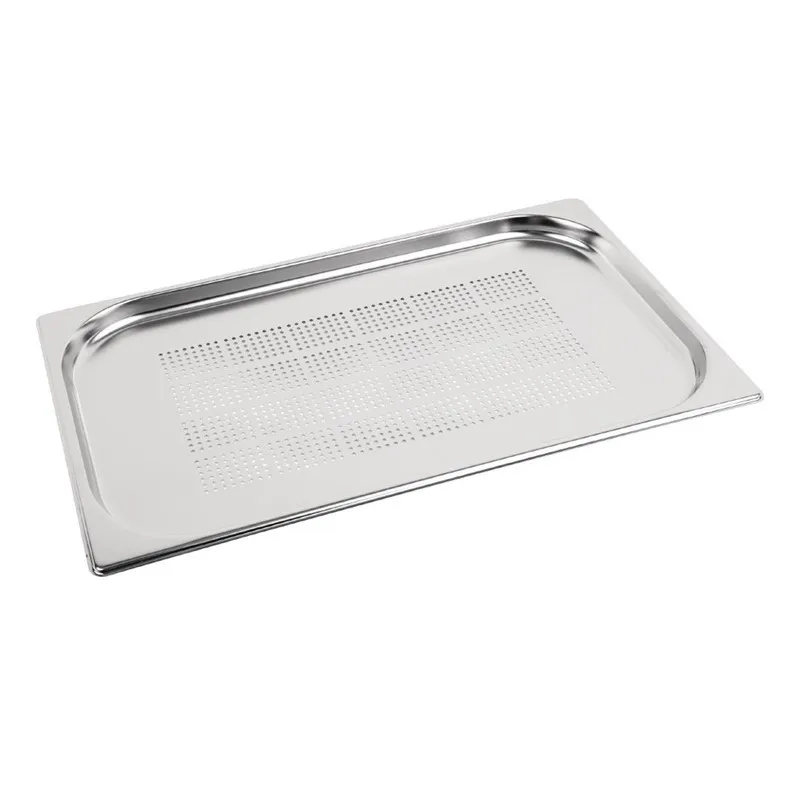 Λεκάνη Gastronorm Ανοξείδωτη Διάτρητη GN 1/1 150 mm