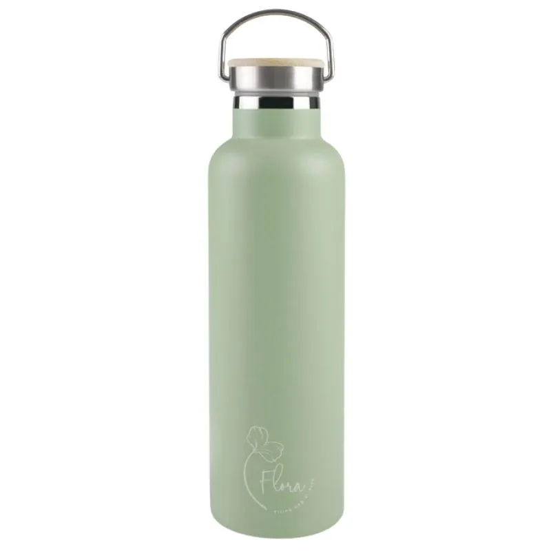 Μπουκάλι από ανοξείδωτο χάλυβα Flora - 750 ml